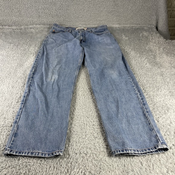 Levi's Other - Levi's 550 Relaxed Fit Straight Leg Jeans Men's Big 33x30 Blue Medium Wash